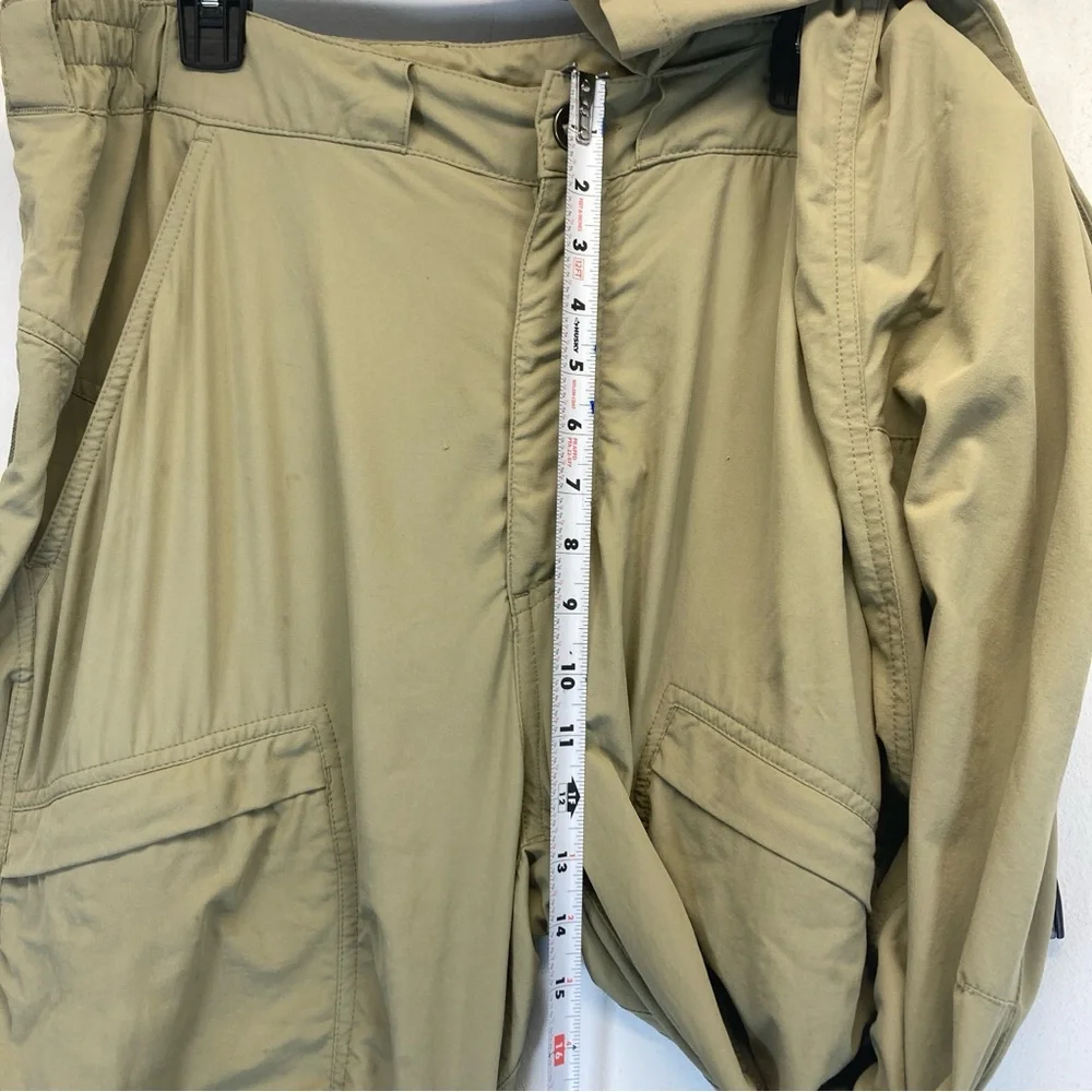 Free Soldier Tactical Gear Pants Mens 36 Khaki Cargo Security Belted Quick Dry - Picture 11 of 16